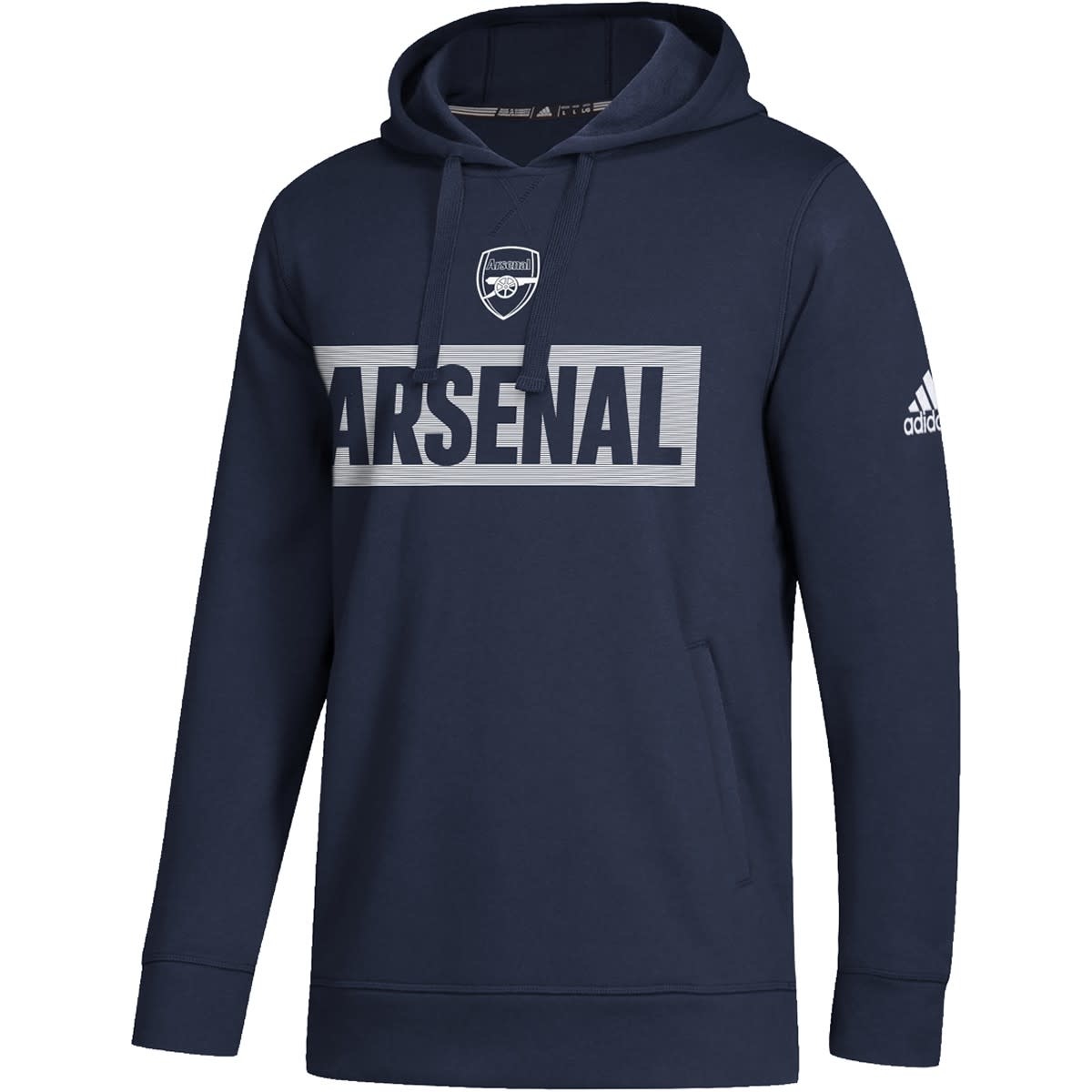 Adidas Arsenal 22/23 Fleece Hoodie - SoccerWorld - SoccerWorld
