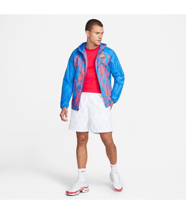 Nike FC Barcelona 22/23 AWF Jacket (Blue/Red)