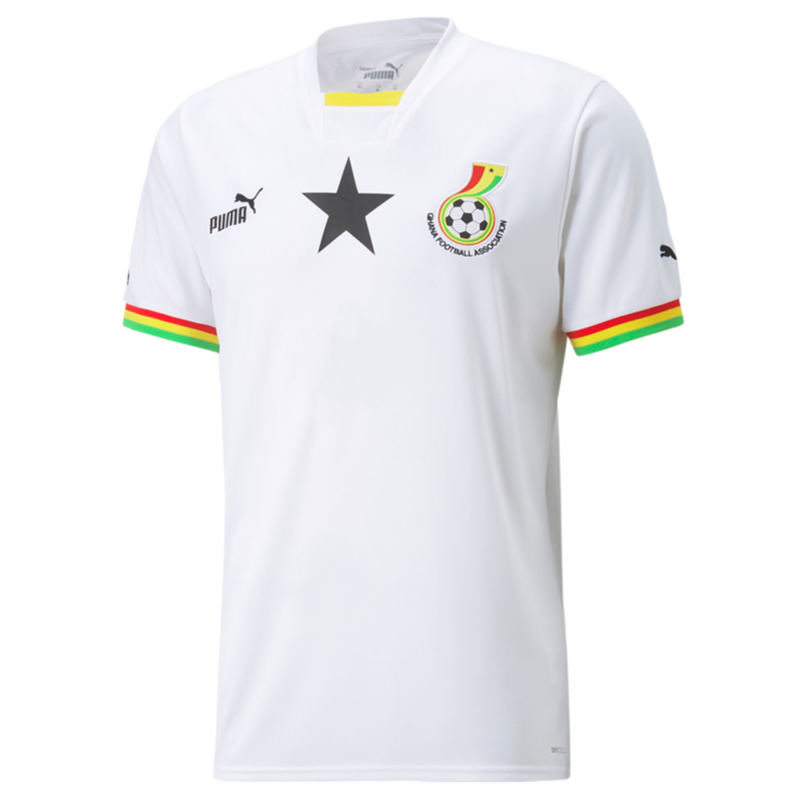 PUMA GHANA 2022 HOME JERSEY (WHITE)