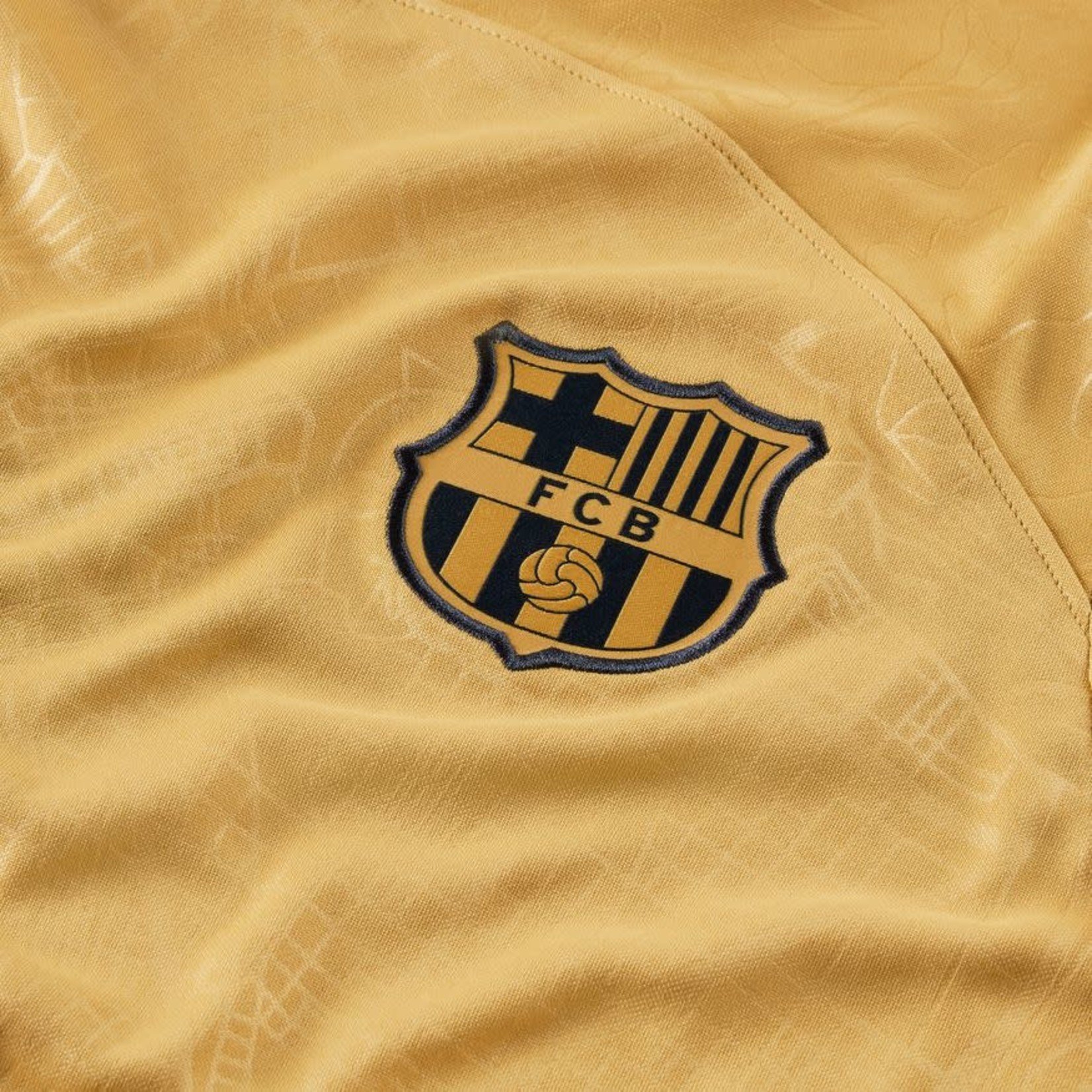 fc barcelona gold jersey