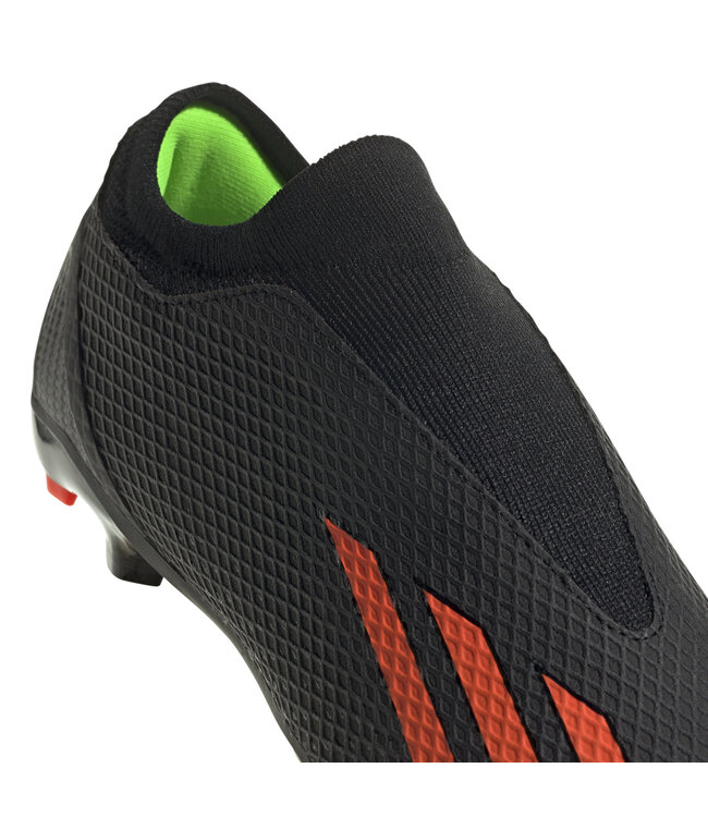 Adidas X Speedportal.3 Laceless FG (Black/Orange/Lime)
