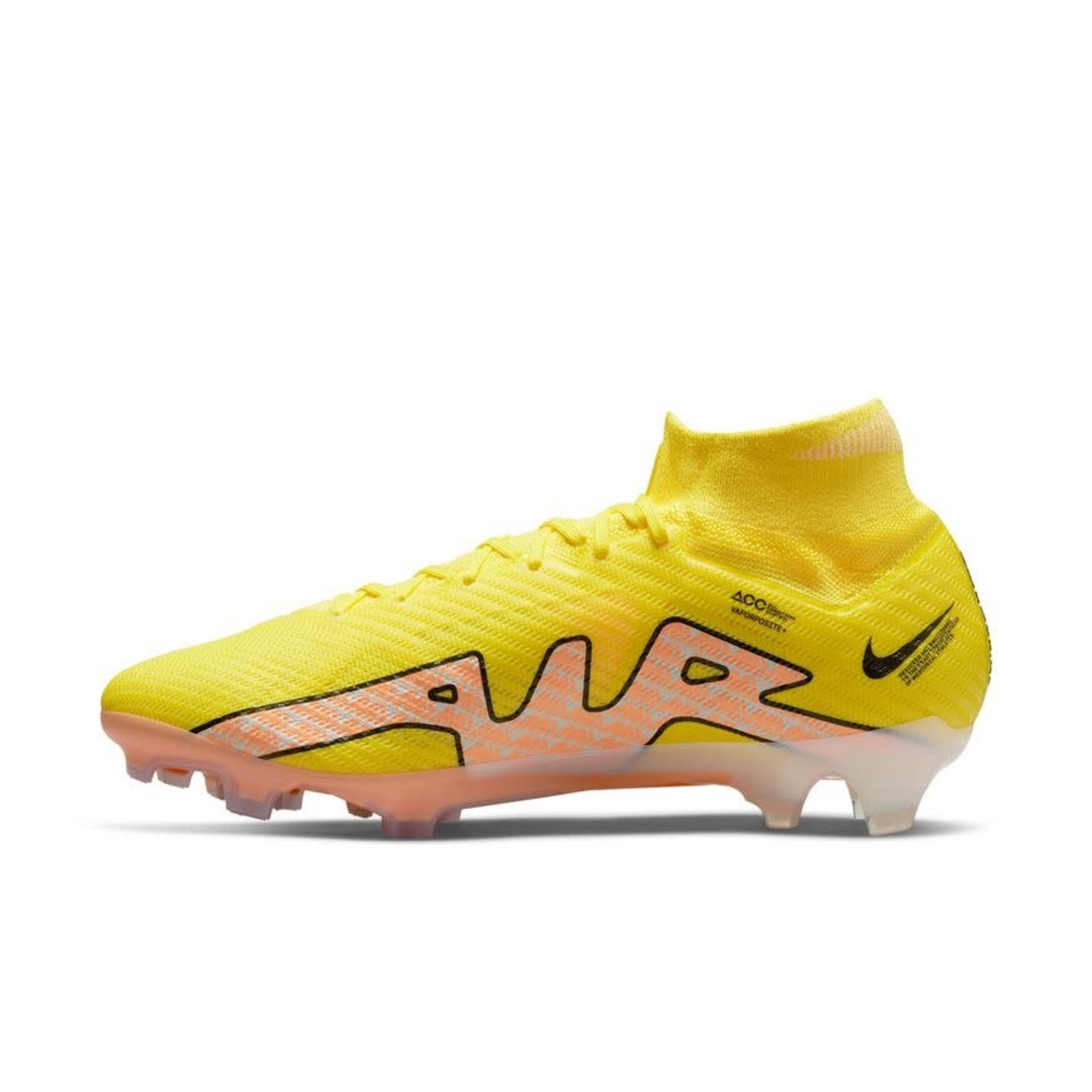 NIKE ZOOM MERCURIAL SUPERFLY 9 ELITE FG (YELLOW)