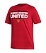 Adidas MANCHESTER UNITED 22/23 FRESH SS TEE (RED)