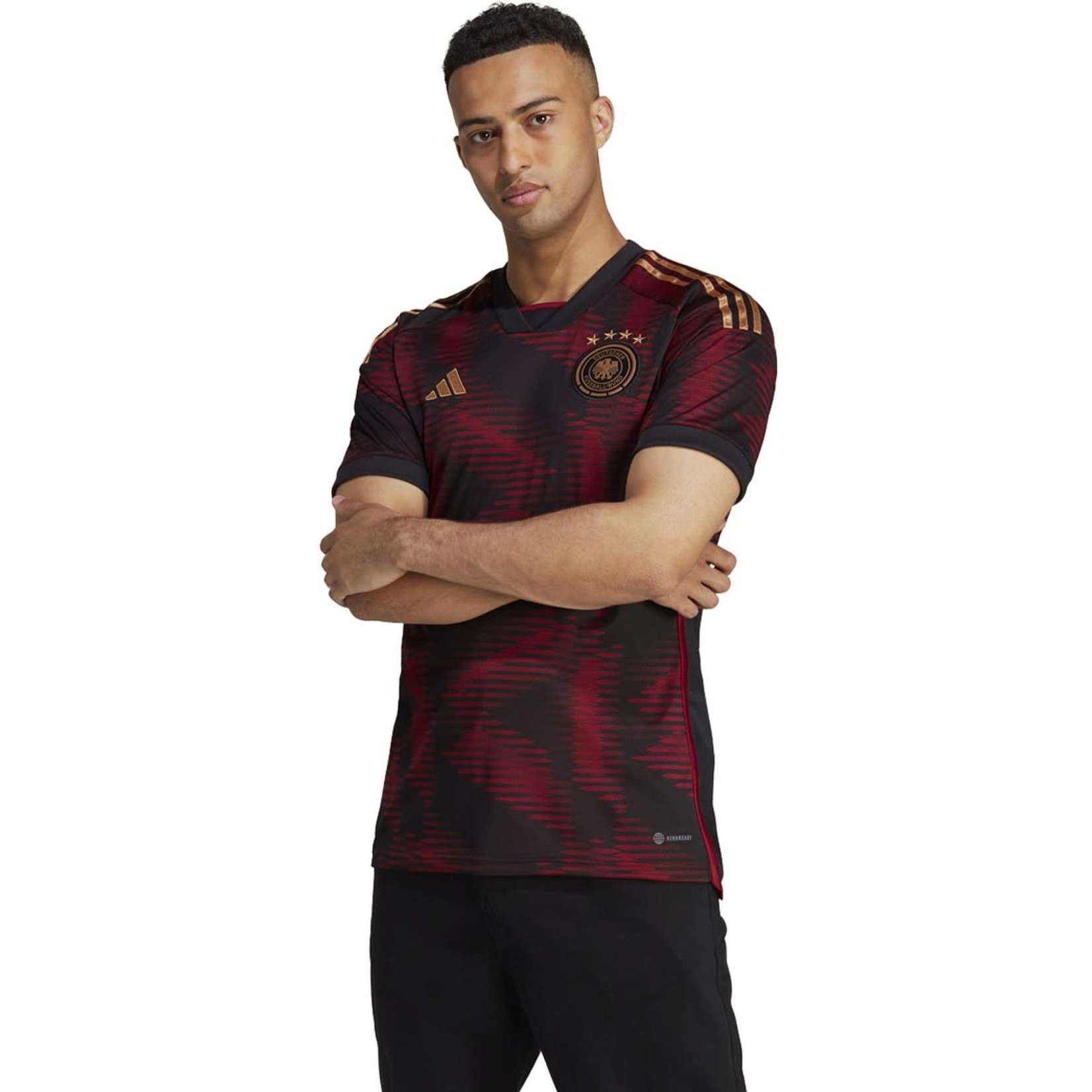 Men's Germany Adidas National Soccer Team Away Jersey - Black - Sports  Closet