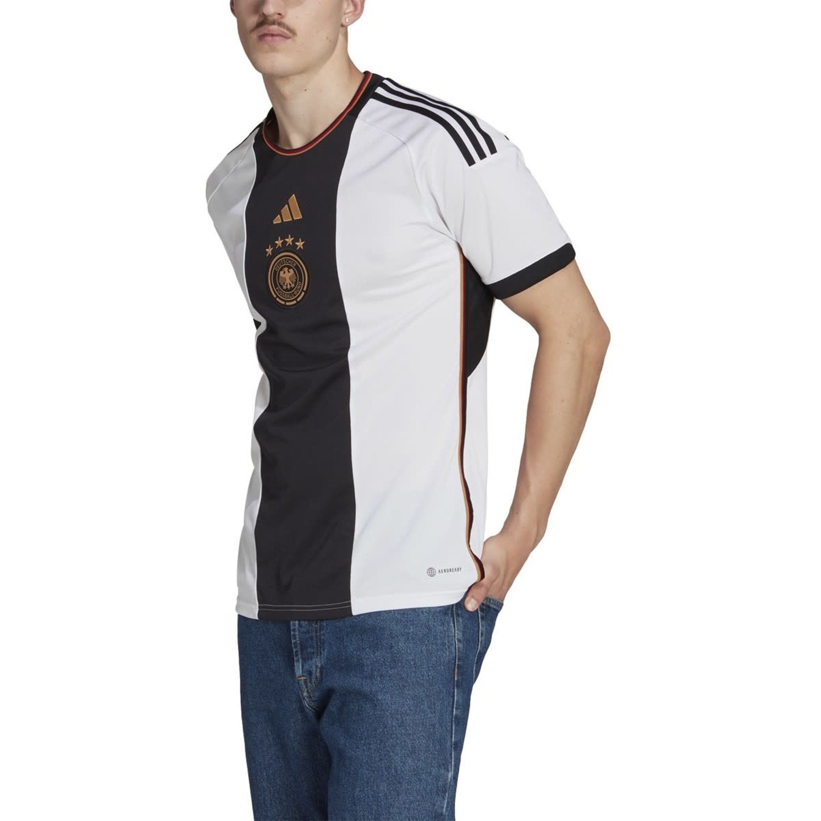 Adidas Men's Germany 2022 Home Jersey - White, 2XL