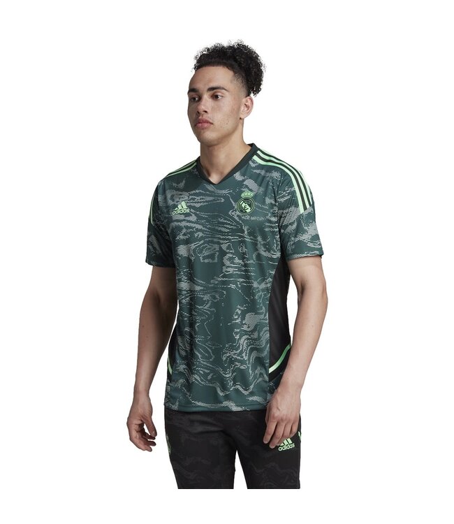 Adidas Real Madrid 22/23 Condivo 22 Training Jersey (Green)