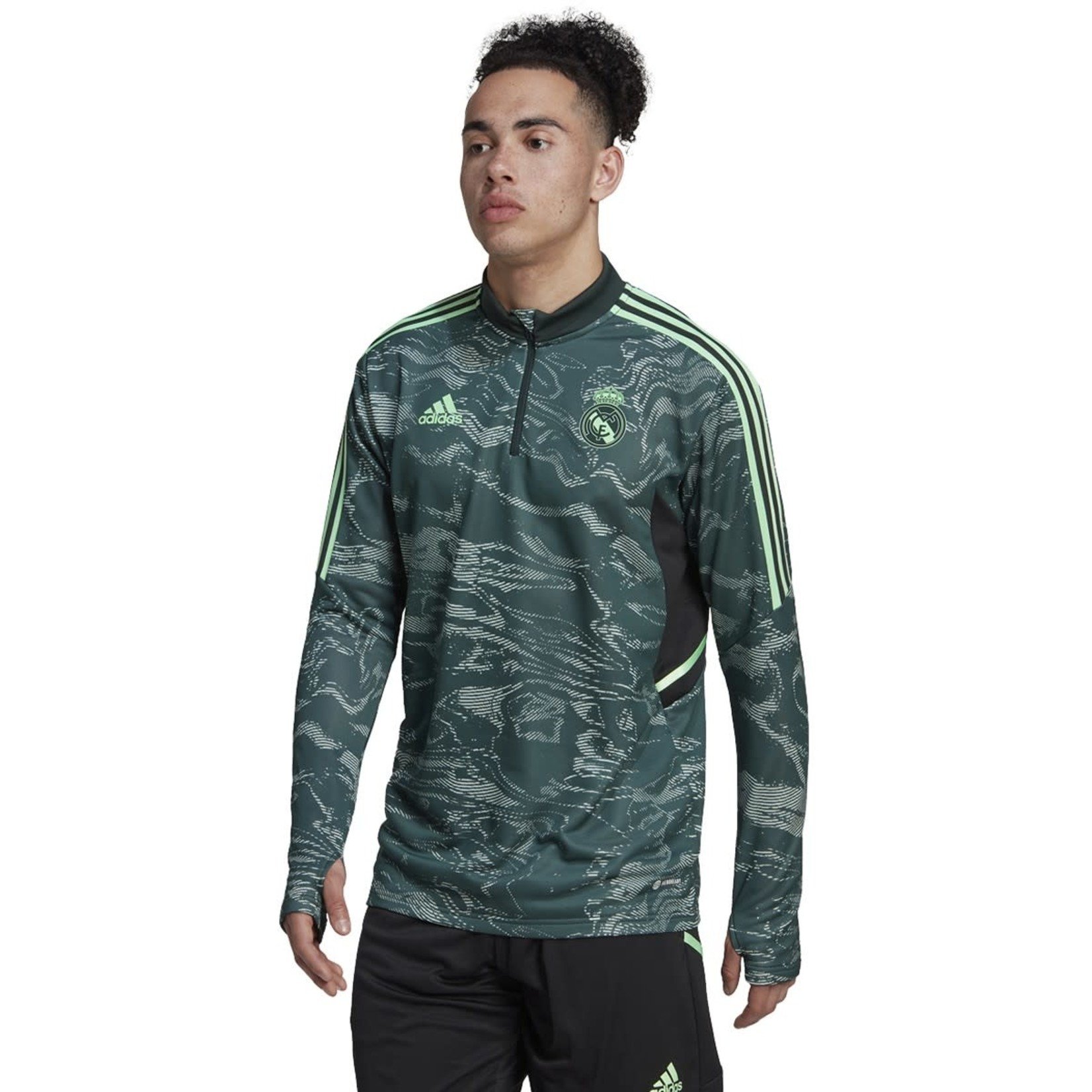 Adidas Real Madrid 22/23 Condivo 22 Training Top (Green)