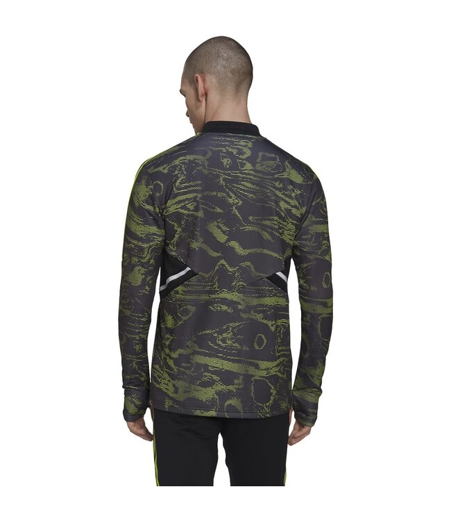 Adidas Manchester United 22/23 Condivo 22 Training Top (Black/Lime)