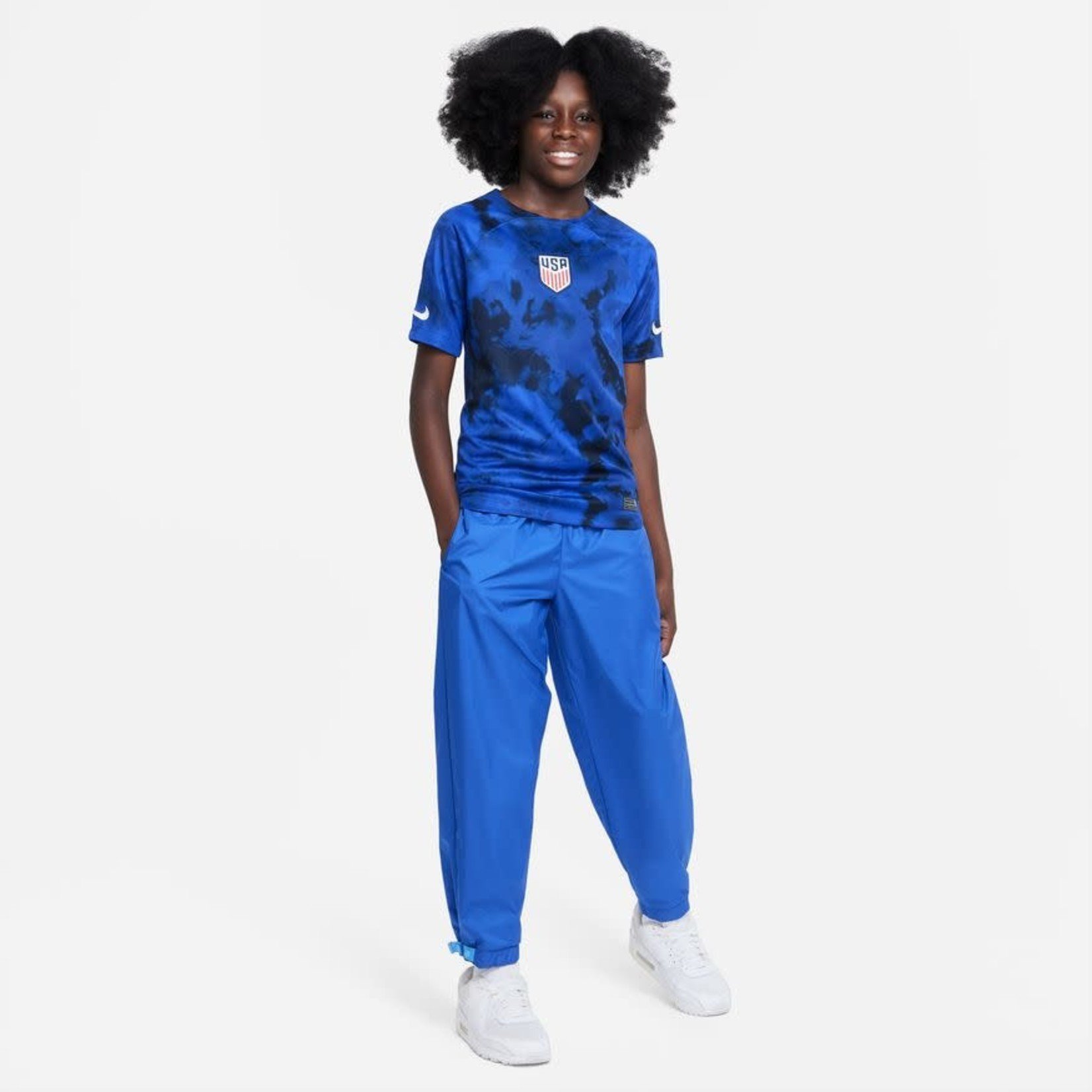 Nike USA 2022 Away Jersey Youth (Blue)