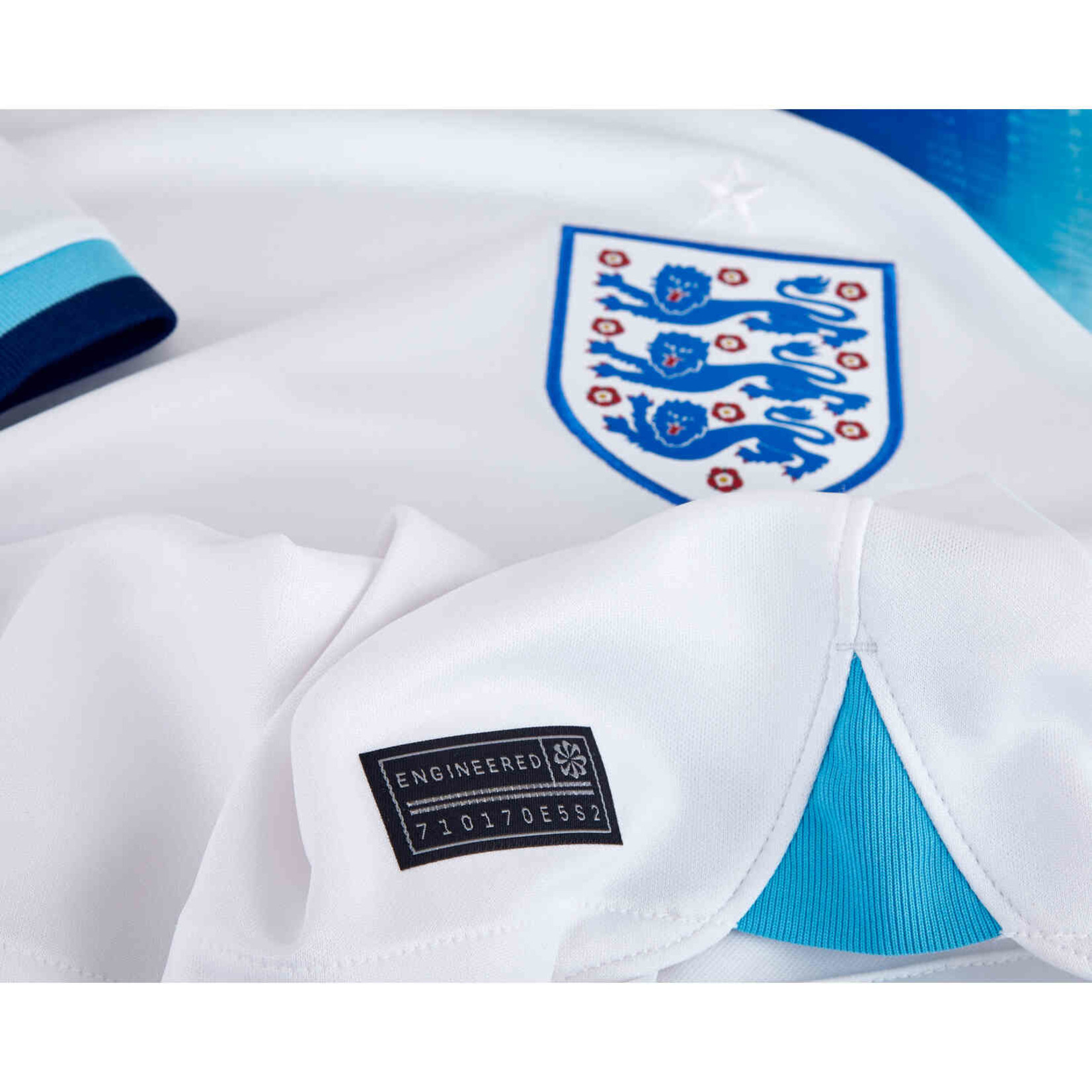 White Nike England 2022 Home Shirt