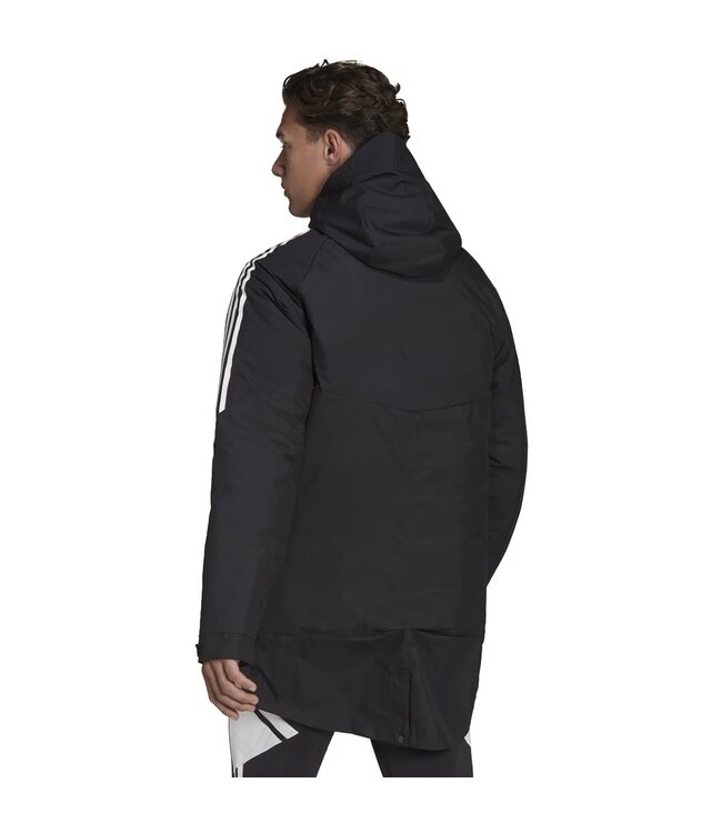 Adidas Condivo 22 Stadium Parka (Black/White)