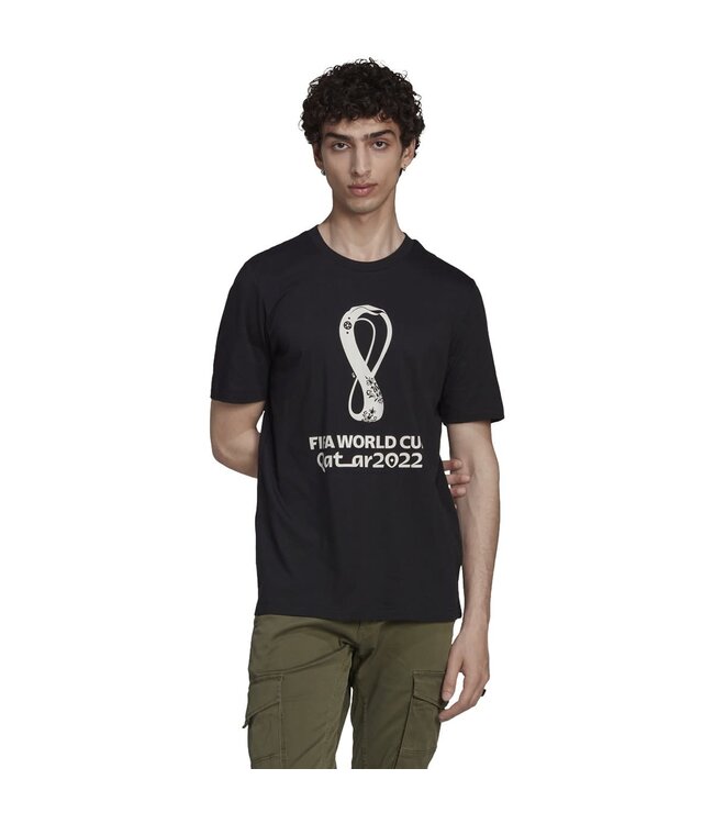 Adidas FIFA World Cup 2022 Graphic Tee (Black)