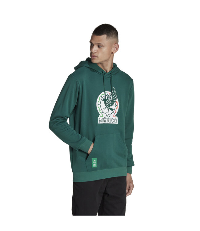 Adidas Mexico 2022 Graphic Hoodie (Green)
