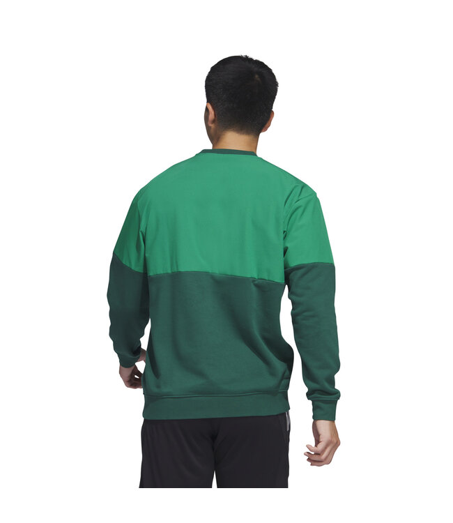 Adidas Mexico 2022 Woven Crew Sweatshirt (Green)