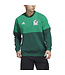 Adidas Mexico 2022 Woven Crew Sweatshirt (Green)
