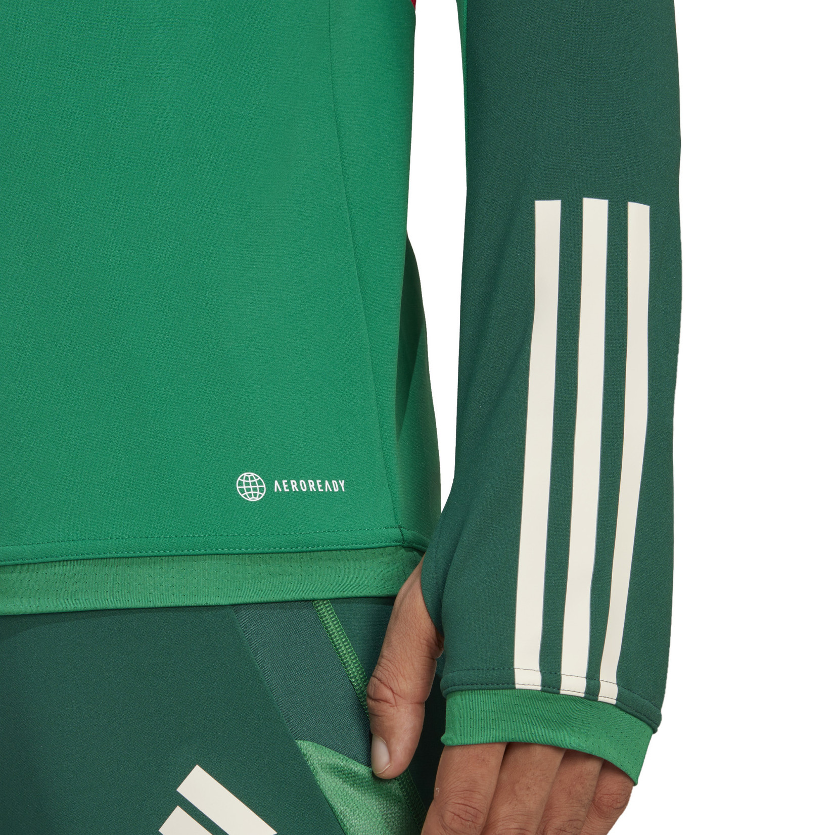 Adidas Men's Mexico 2022 Tiro Training Jersey - Vivid Green, L