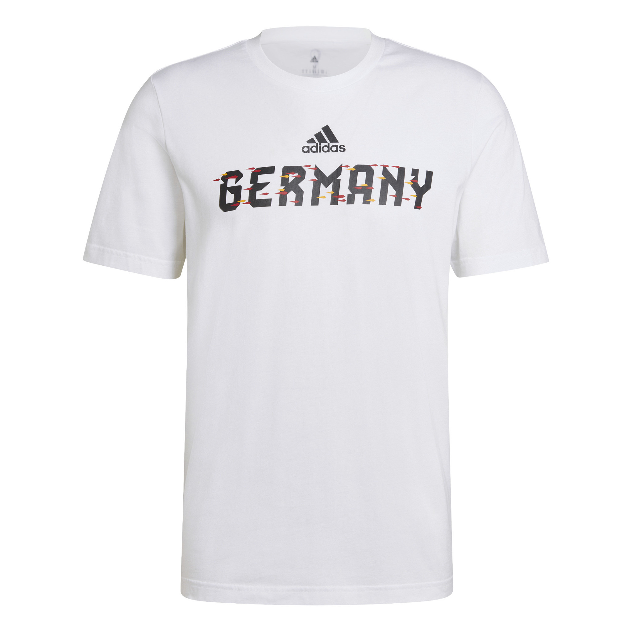 adidas Black GERMANY 22 AWAY V Neck T-Shirt