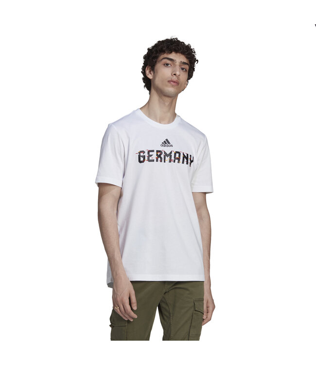 Adidas Germany 2022 World Cup Tee (White)