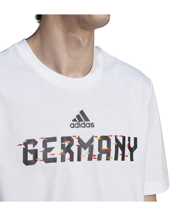 Adidas Germany 2022 World Cup Tee (White)