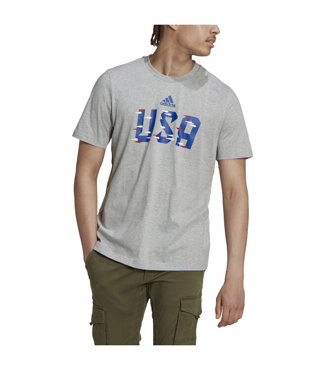 Adidas USA 2022 World Cup Tee (Gray)