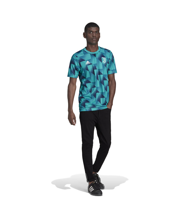 Adidas Juventus 22/23 Prematch Jersey (Teal/Navy)
