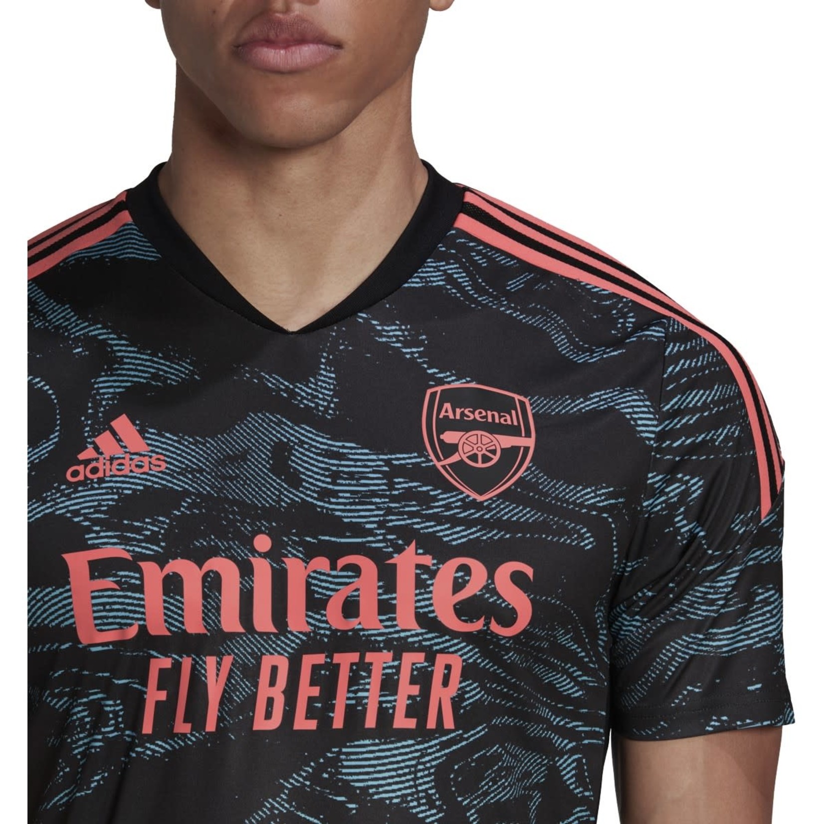 Adidas 2022-23 Arsenal Training Jersey - Blue-black, XL