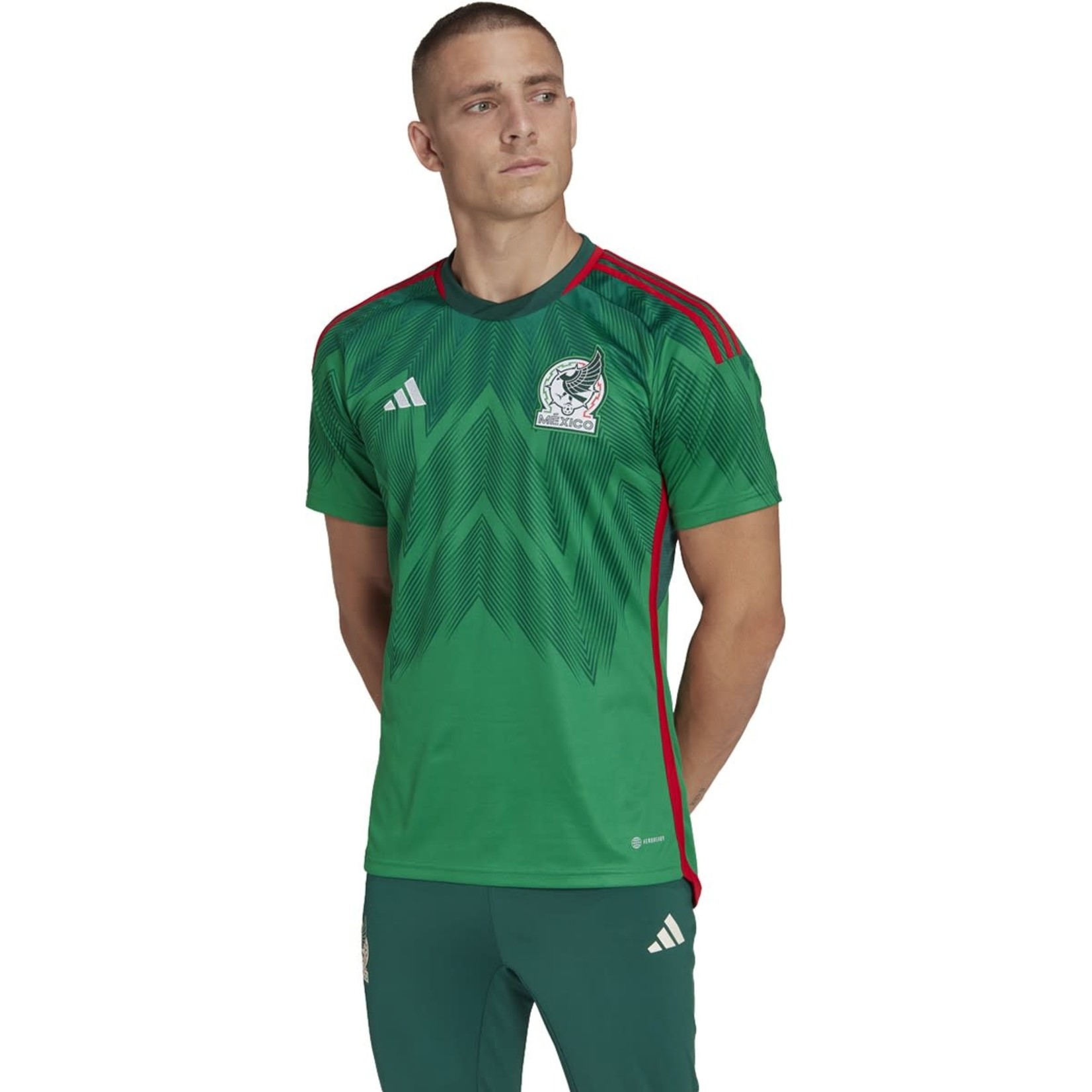 Estadísticas Penetración Gastos de envío Adidas Mexico 2022 Home Jersey - SoccerWorld - SoccerWorld