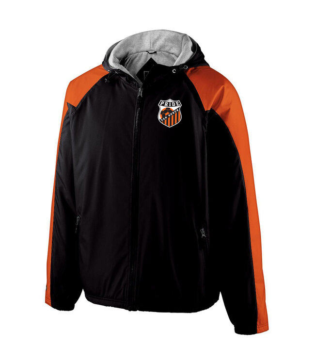 Van Buren Homefield Jacket (Black/Orange)