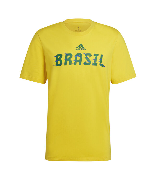 Adidas Brazil 2022 World Cup Tee (Yellow)