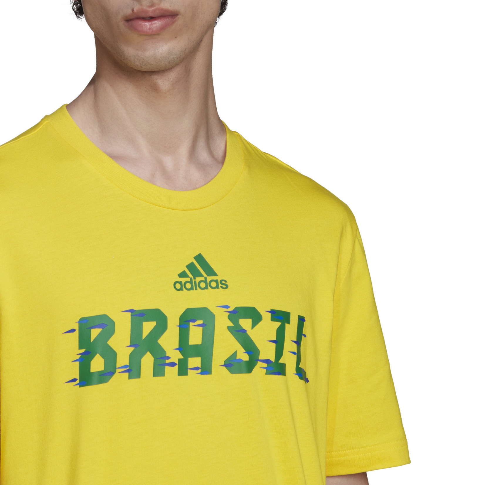 ADIDAS BRAZIL 2022 WORLD CUP TEE (YELLOW)