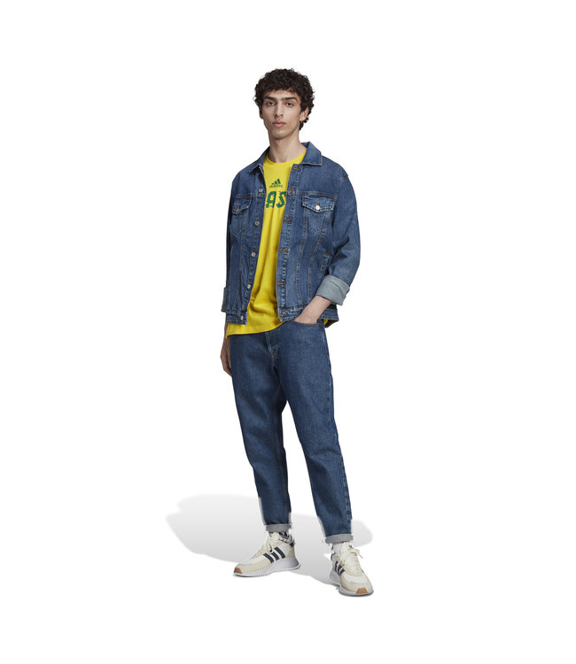 Adidas Brazil 2022 World Cup Tee (Yellow)