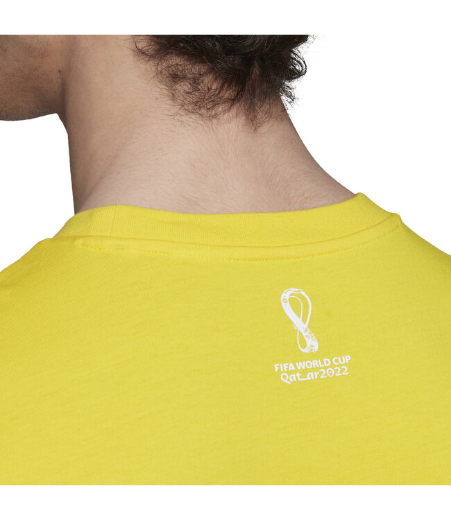 Adidas Brazil 2022 World Cup Tee (Yellow)