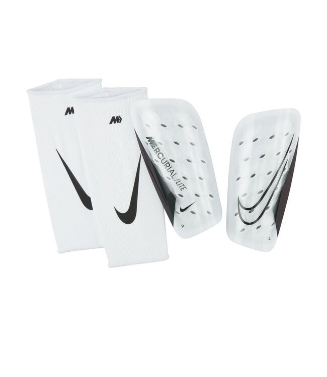 Nike Mercurial Lite Guard (White/White/Black)