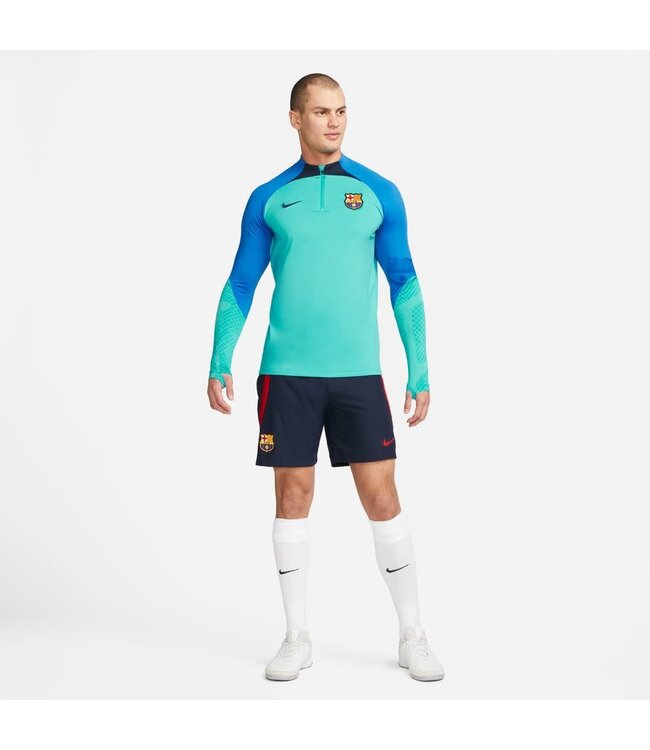 Nike FC Barcelona 22/23 Strike 1/4 Zip Top (Aqua)