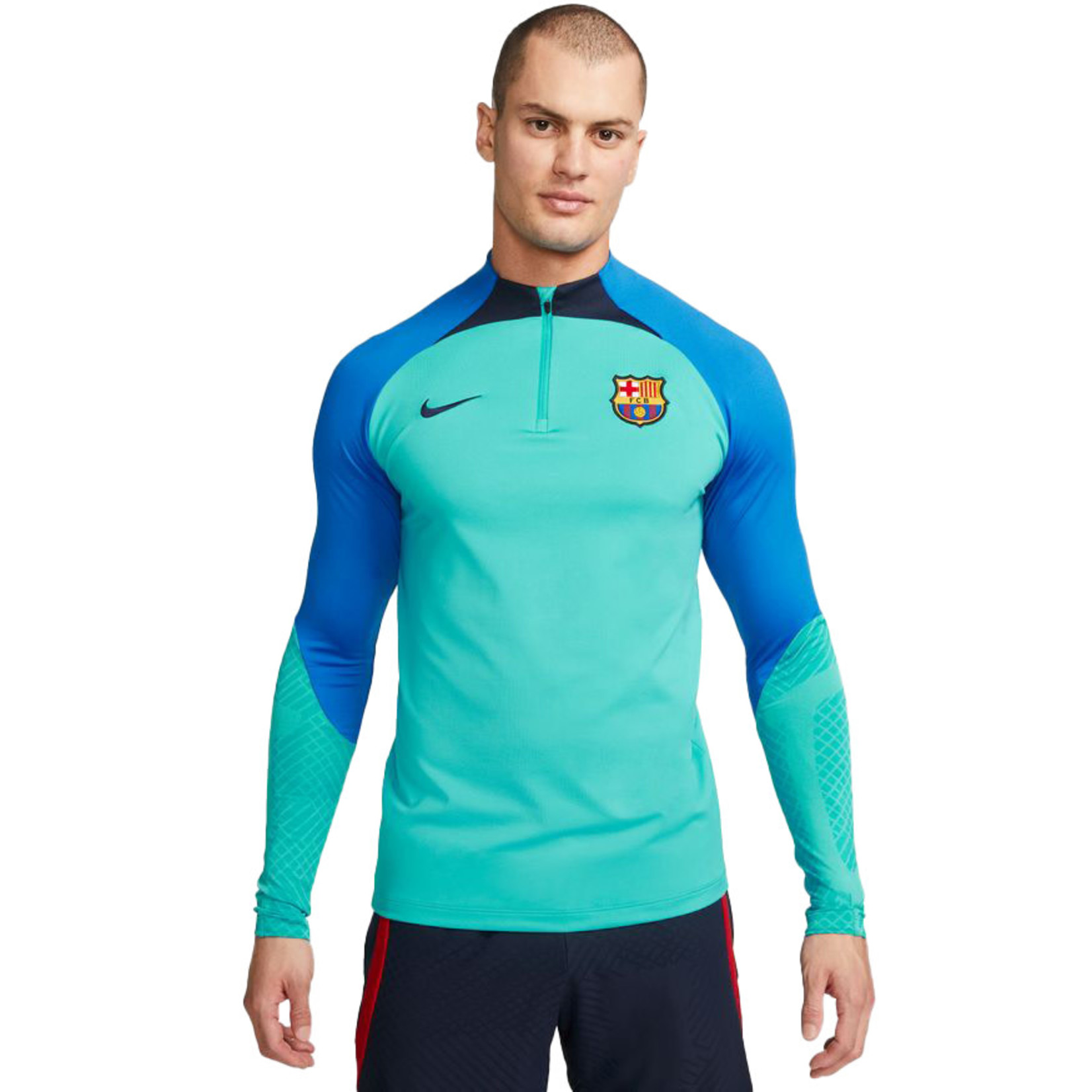 bijtend Kostuums kanaal Nike FC Barcelona 22/23 Strike 1/4 Zip Top - SoccerWorld - SoccerWorld