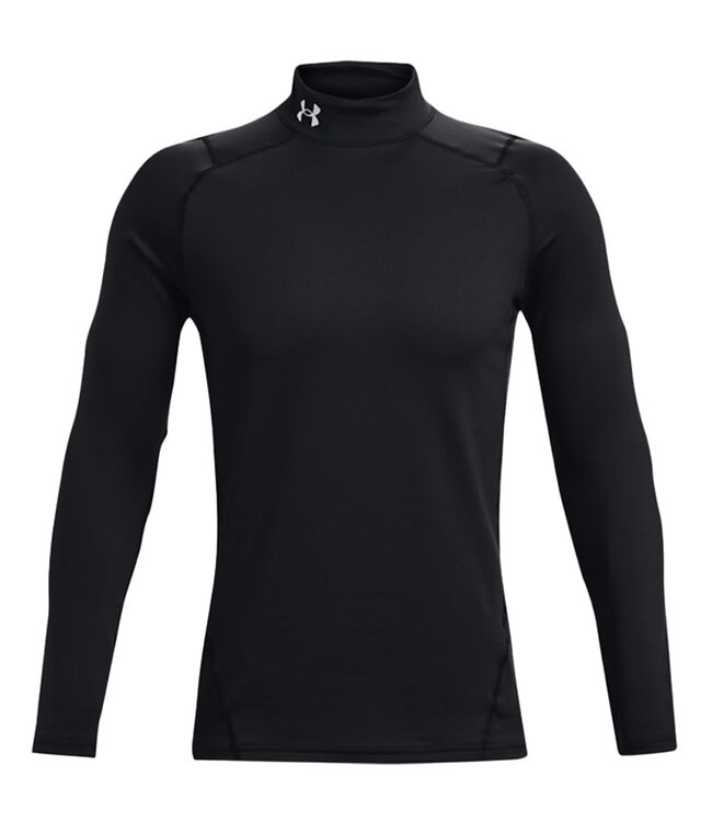 Under Armour Womens Cold Gear Compression LS Mock Neck BLACK Size M - Helia  Beer Co
