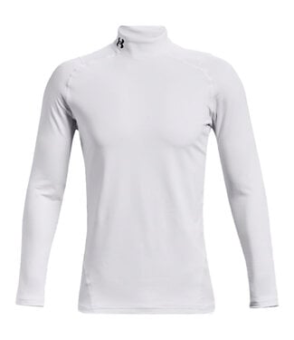 Under Armour COLDGEAR ARMOUR FITTED MOCK LS (WHITE)