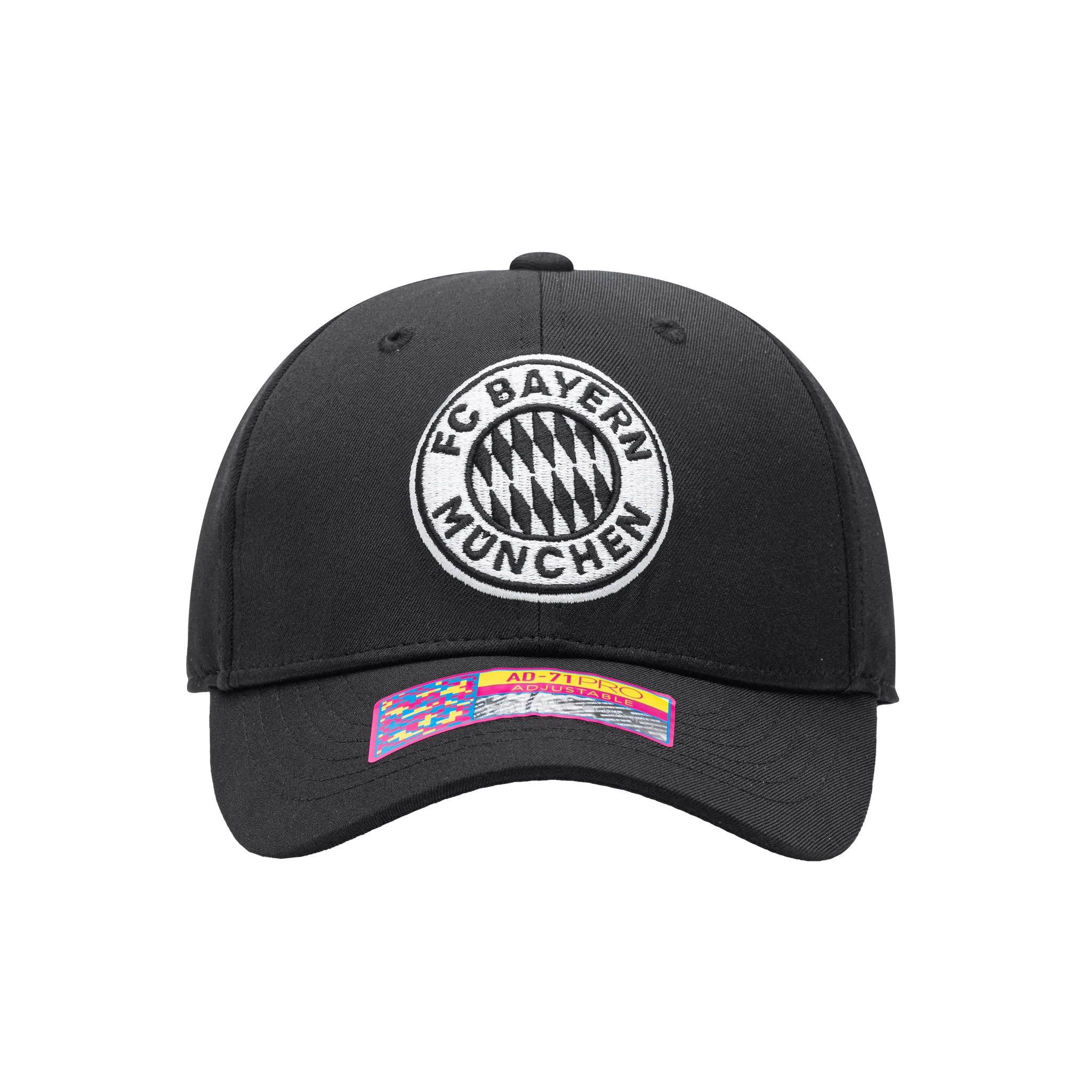 Fi Collection Black Bayern Munich Hit Adjustable Hat