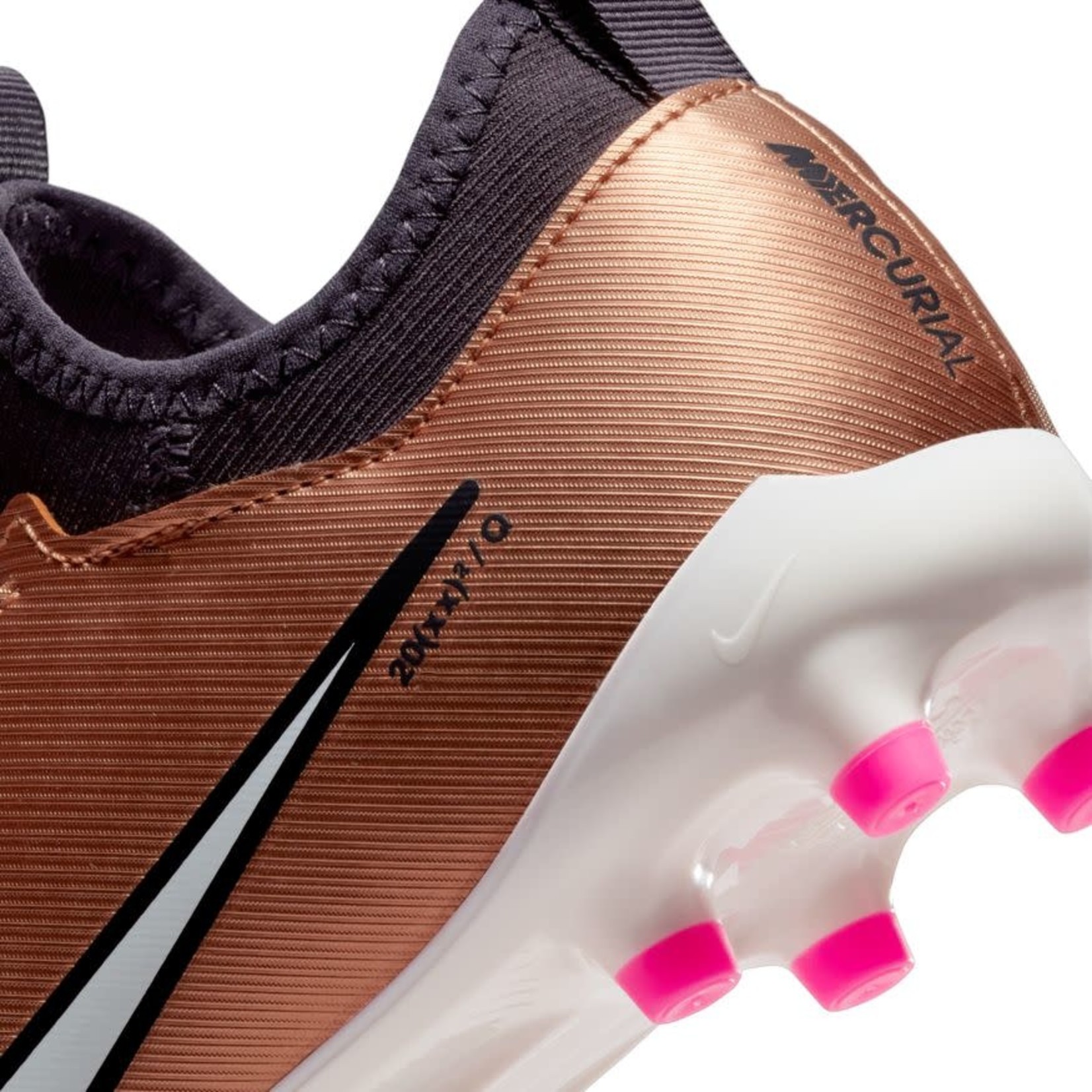 NIKE ZOOM MERCURIAL VAPOR 15 ACADEMY FG/MG JR (COPPER)