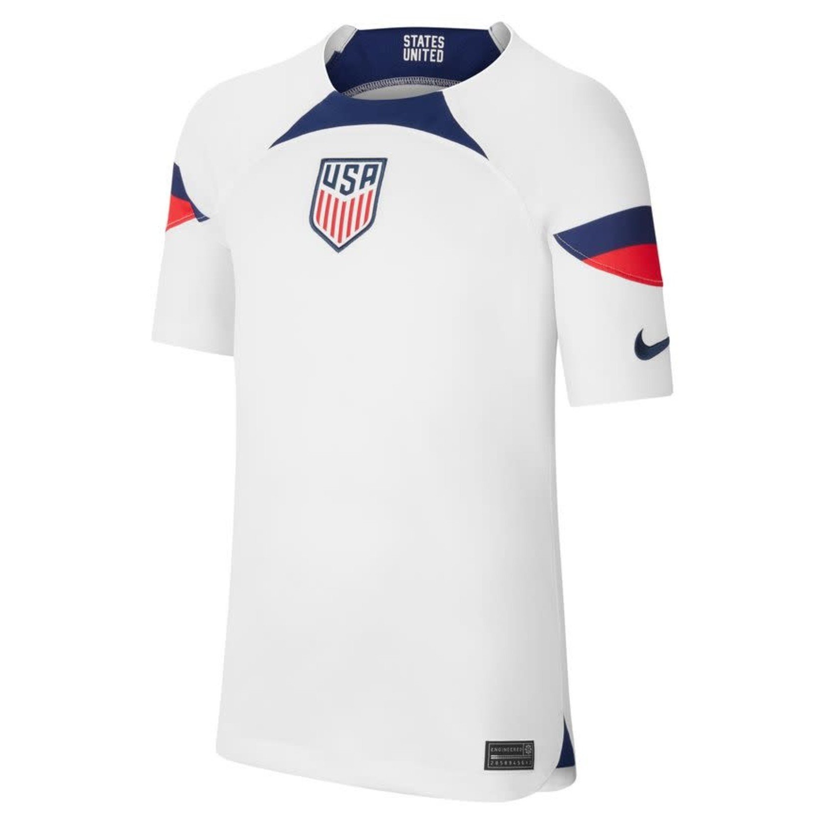 Nike Soccer WWC23 USA Stadium unisex home jersey in white