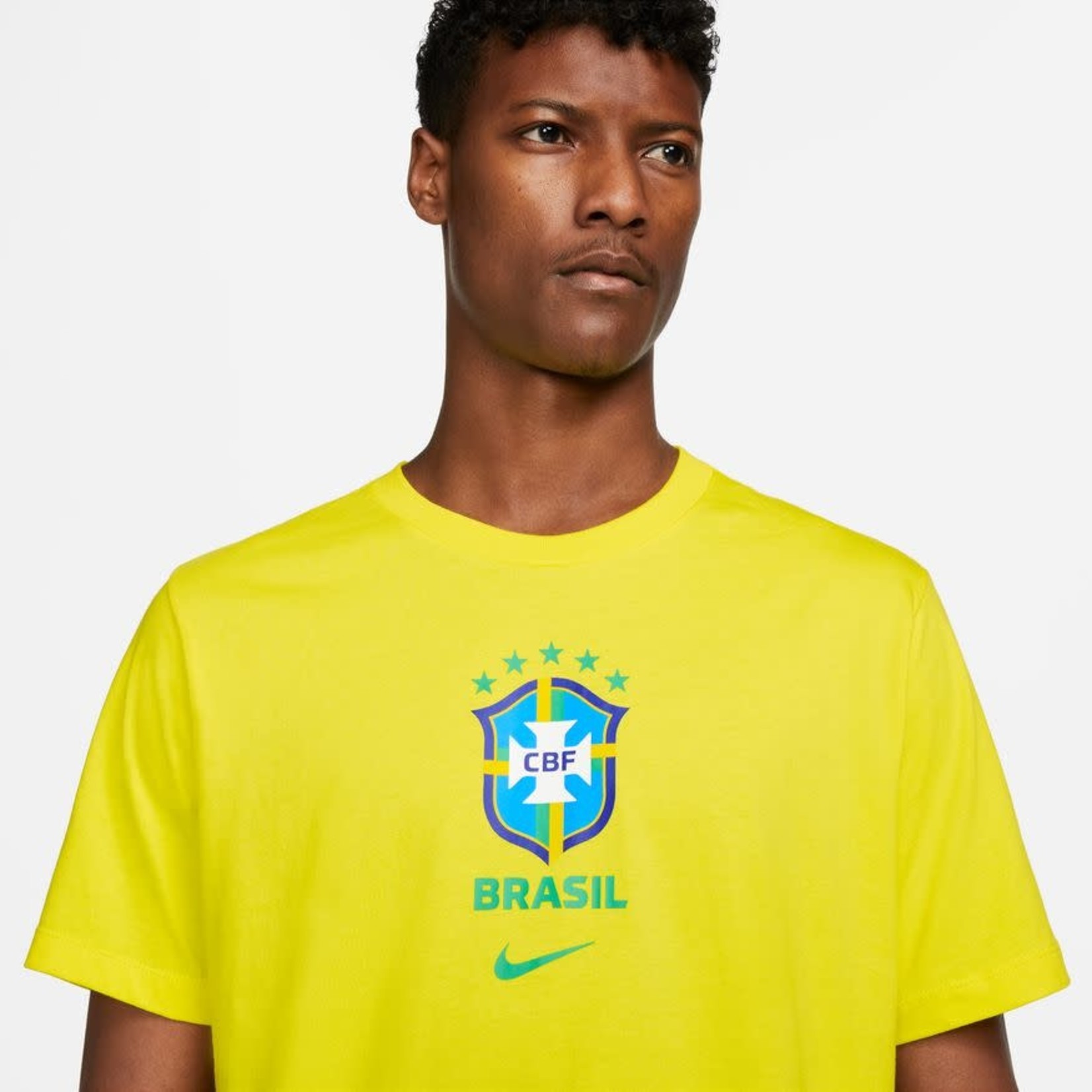 Nike Brazil 2022 Crest Tee - SoccerWorld - SoccerWorld