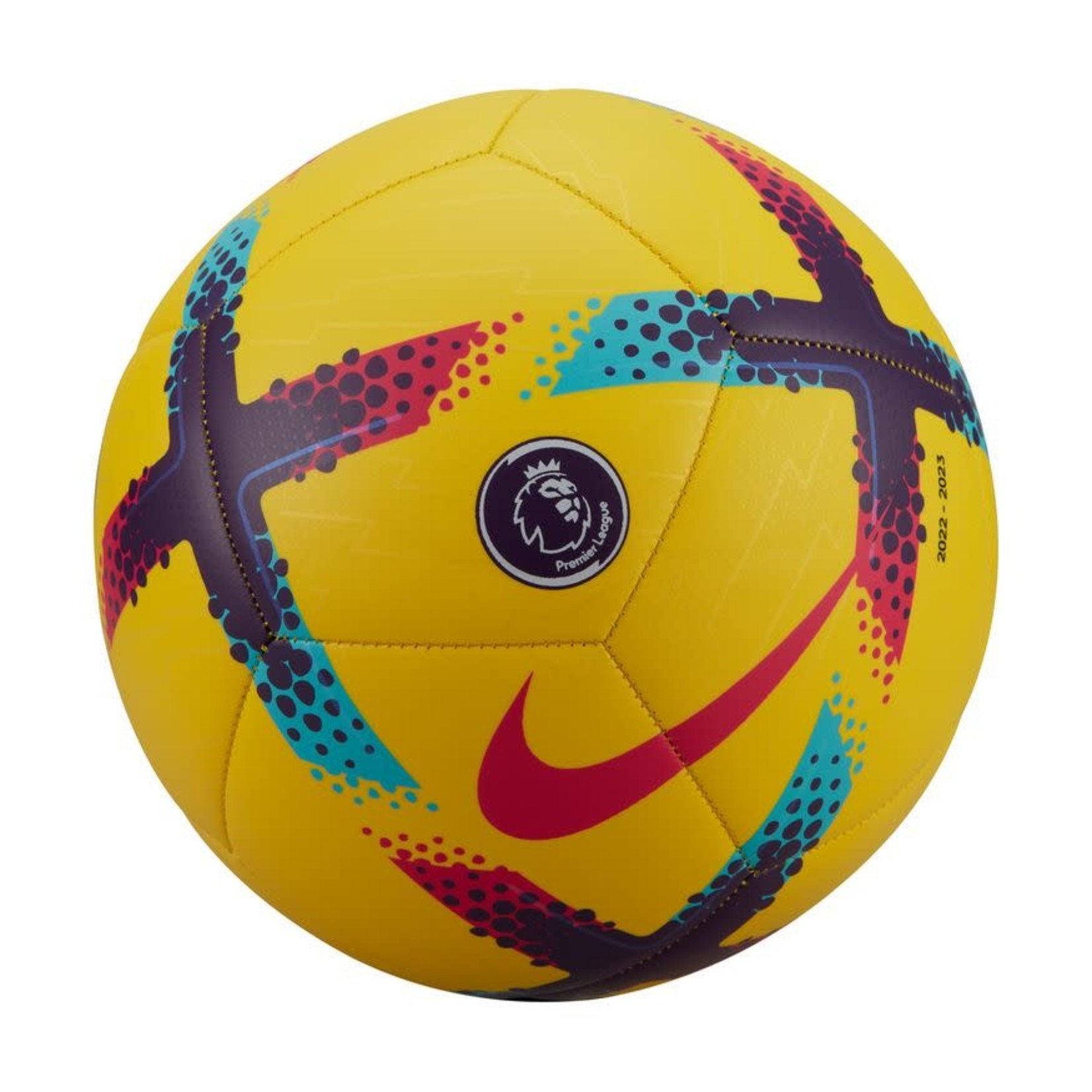 pink nike soccer ball