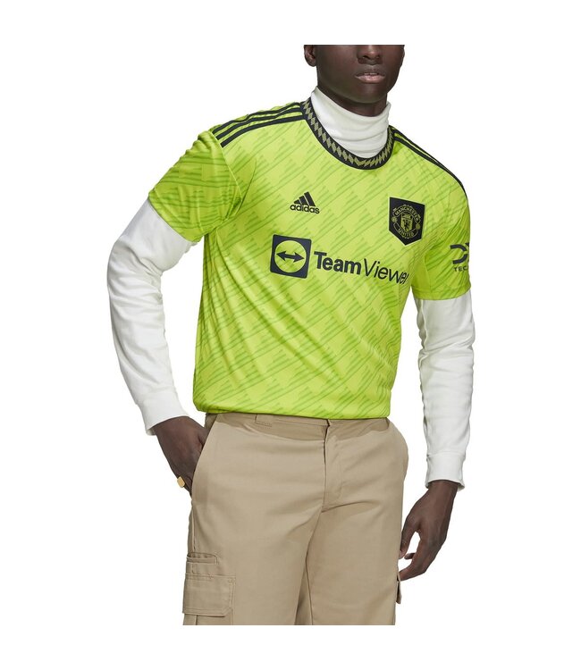 ADIDAS Manchester United 22/23 Third Jersey (Lime/Black)
