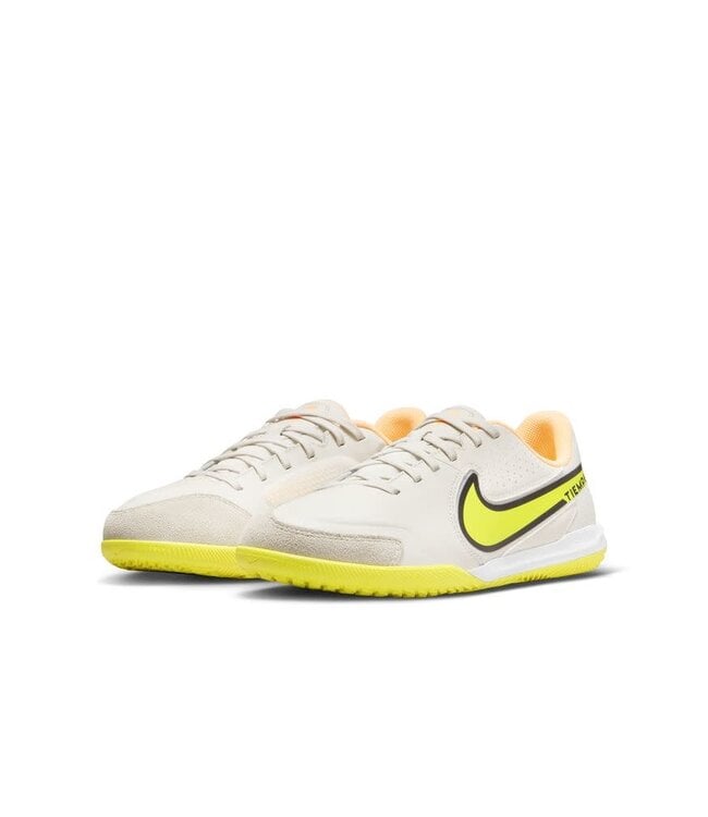 Nike Tiempo Legend 9 Academy Indoor Jr (White/Yellow)