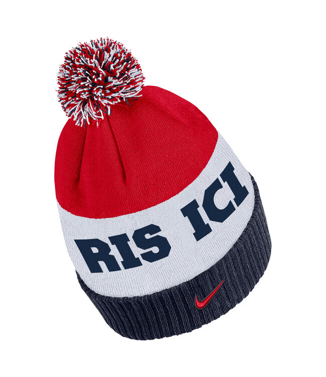 Nike PSG 22/23 Classic Striped Beanie (Red/Navy)