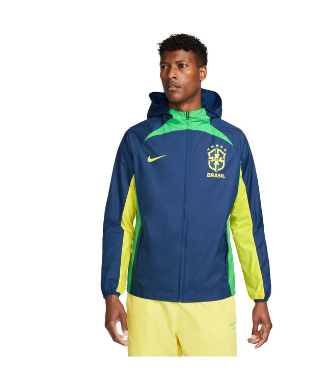 NIKE Brazil 2022 AWF Jacket (Navy)