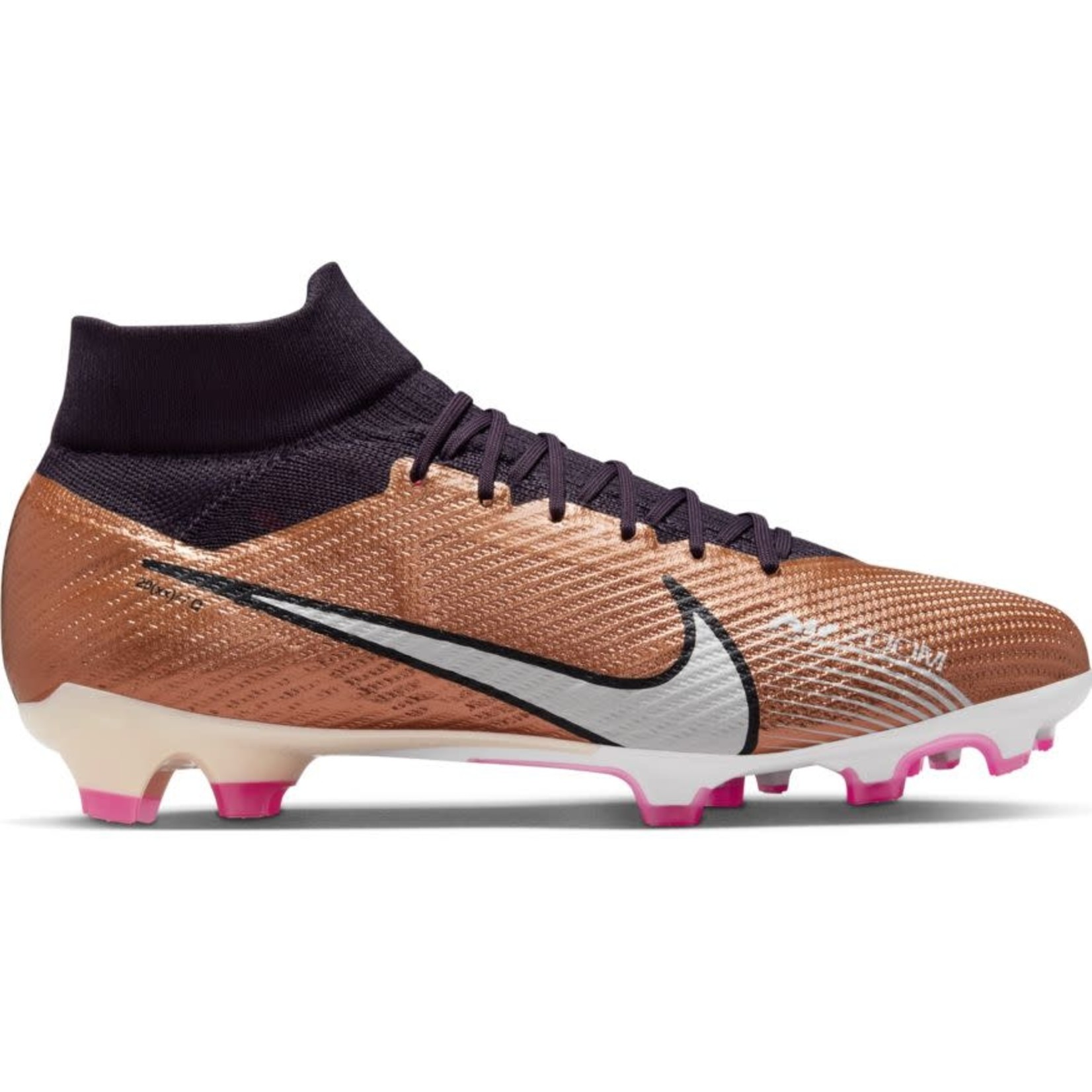 Nike Zoom Mercurial Superfly 9 Pro FG Firm Ground Soccer Cleats - Metallic  Copper - Soccer Master