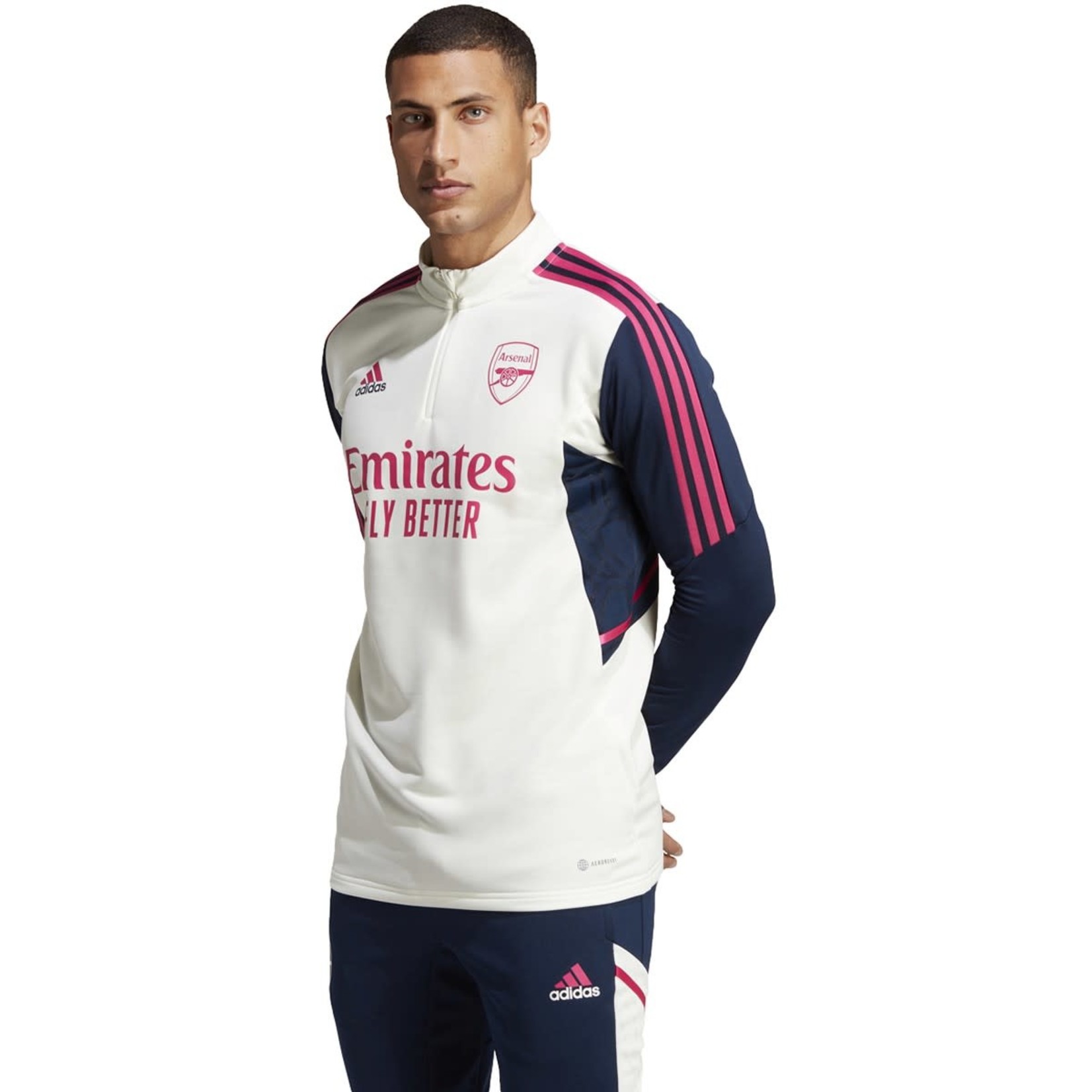 Arsenal Pro Training Warm Top - White