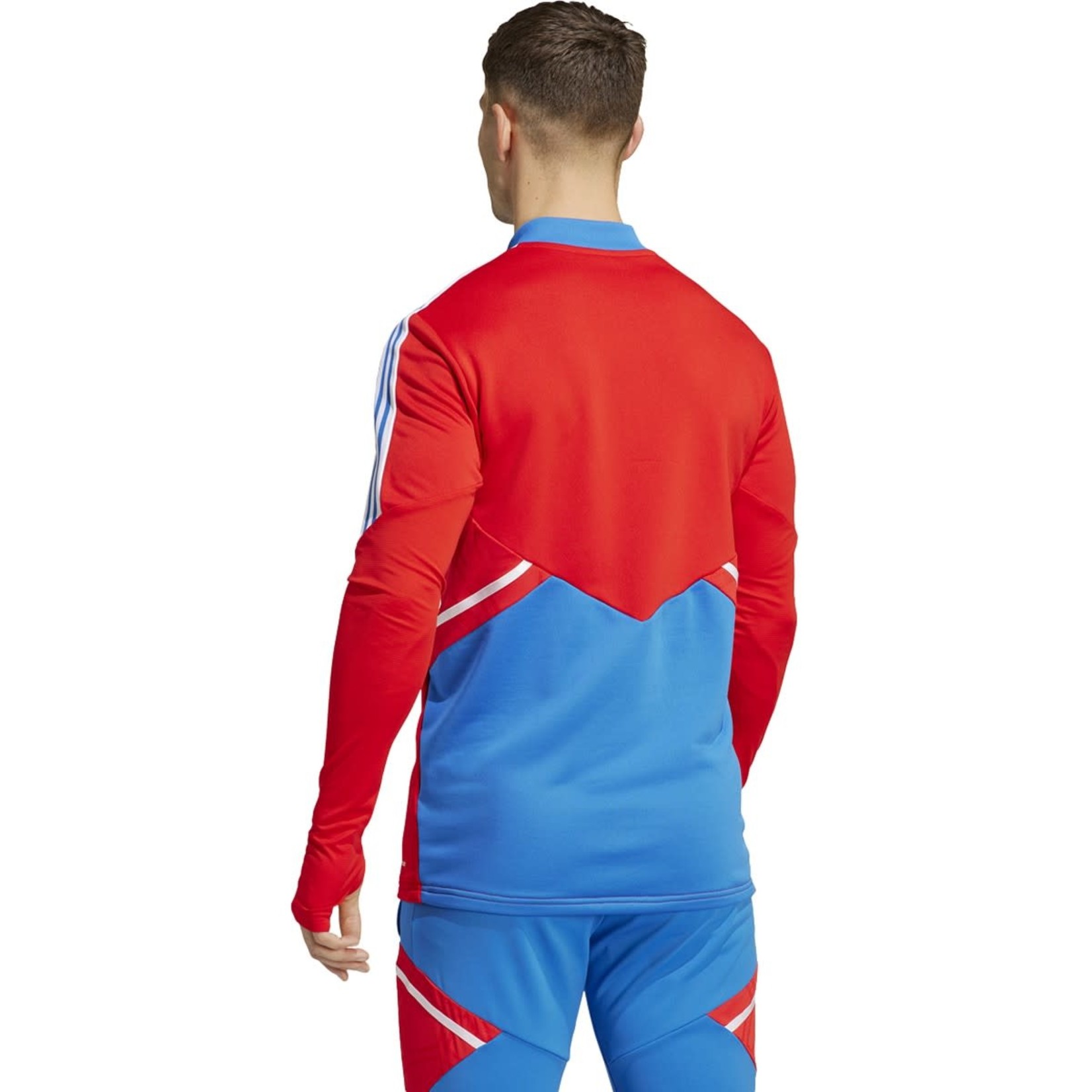 ADIDAS BAYERN MUNICH 22/23 PREMATCH JERSEY (RED/BLUE)