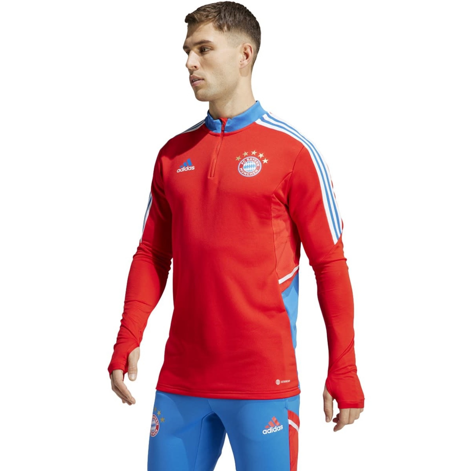 Youth adidas Red Bayern Munich 2022/23 Pre-Match Top